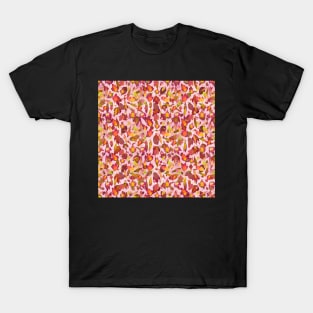 Autumn Leaves Pattern T-Shirt